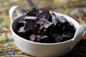 ビストログルメブッフェ：キャラメルバナナのブラウニー