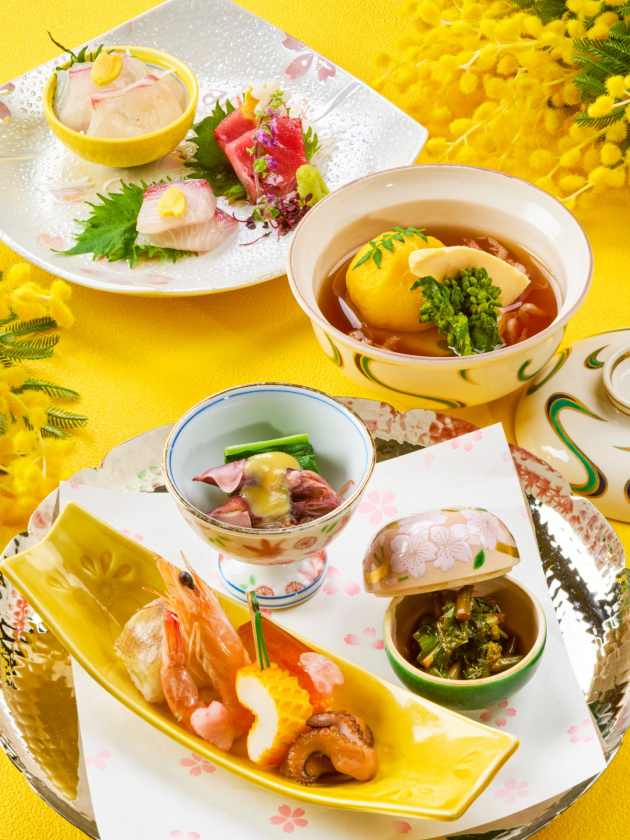 日本料理つのくに｜季春会席イメージ