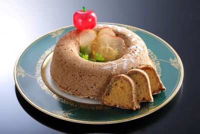 リンゴのバターケーキ