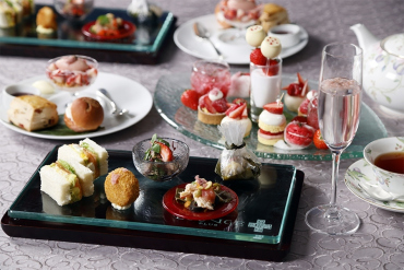 画像：大阪マリオット都ホテル_桜といちごアフタヌーンティー