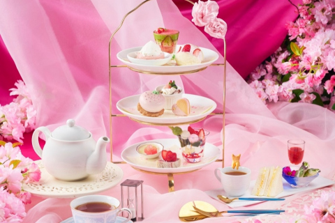 画像：都ホテル 尼崎_いちごアフタヌーンティー
