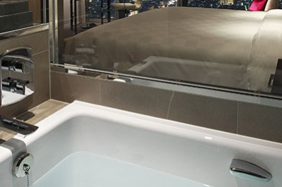 오사카의 거리를 보면서 비일상적인 버스 시간