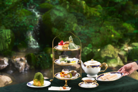 たねやコラボレーションアフタヌーンティー「吉水八景」