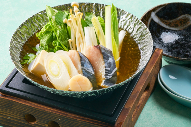 日本料理つのくに：鰆と貝柱の小鍋の料理イメージ