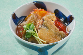 日本料理つのくに：鯵と野菜の南蛮漬けの料理イメ―ジ