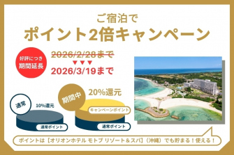 宿泊で都プラスポイント2倍キャンペーン