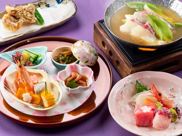 日本料理 つのくに　歓送迎会　料理イメージ