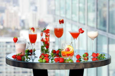 画像：いちごカクテルプロモーション