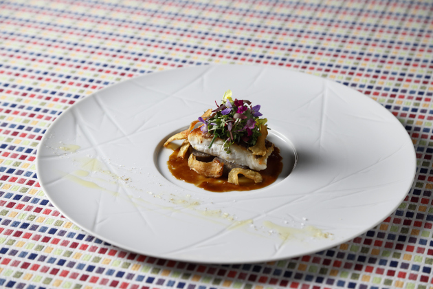 画像：印象派展コラボランチ