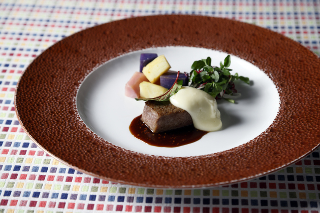 画像：印象派展コラボランチ