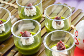 ビアガーデン：抹茶ようかんの料理イメージ