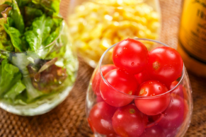 ビアガーデン：サラダの料理イメージ