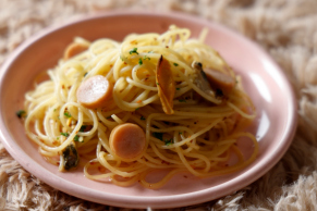 画像：ミートフェスティバル2026「パスタ」（しらすとキャベツのペペロンチーノ）