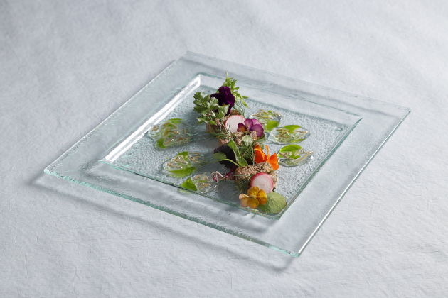 ZK鉄板焼 6月「黒毛和牛の煮凝りテリーヌ」