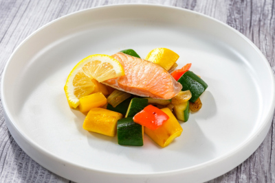 サーモンのムニエル｜オーダー＆ハーフブッフェイメージ