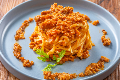 大豆ミートボロネーゼ｜オーダー＆ハーフブッフェイメージ