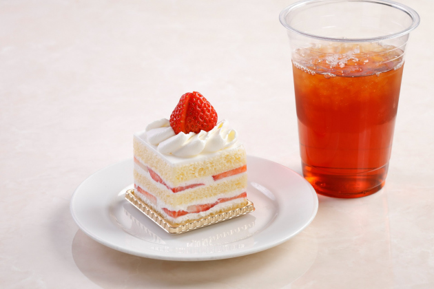 画像：ケーキセット