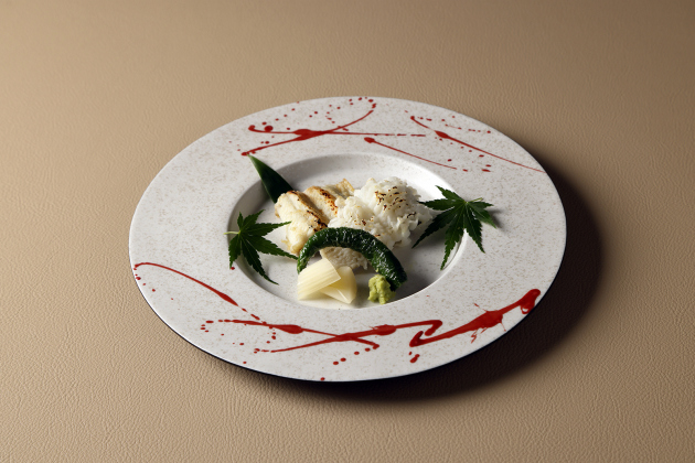 画像：ZK日本料理7月　（焼き物）鱧と鰻の食べくらべ
