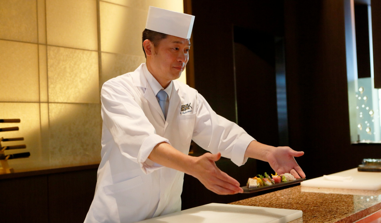 画像：ZKシェフイベント 《日本料理 料理長 竹村 正士》「旬味礼讃 ～匠の技で愉しむ秋の恵み～」