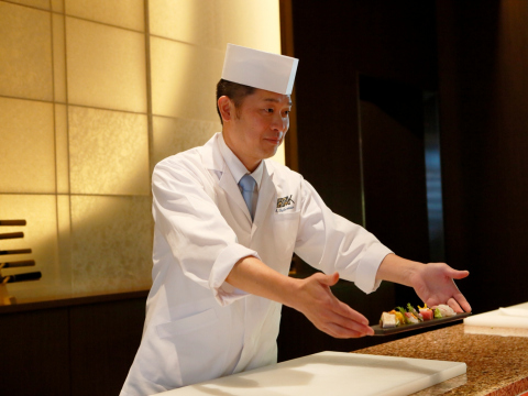 画像：ZKシェフイベント《鉄板焼シェフ 平地 領太郎》「Teppan Cisine ～和仏の饗宴～」