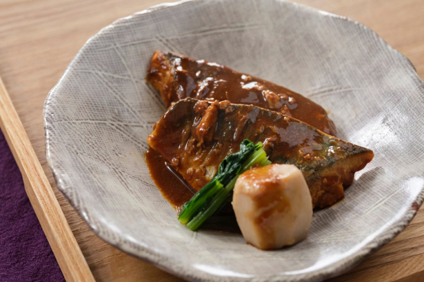 『落第忍者乱太郎』水軍めしの煮魚（鯖の味噌煮）イメージ