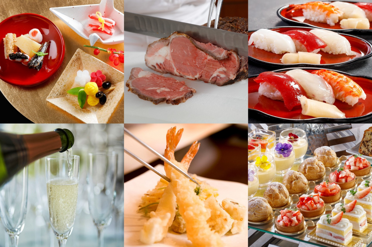 Image: New Year's buffet menu image