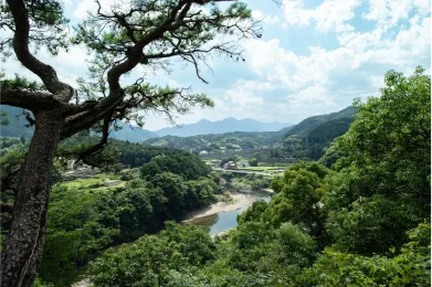 風景画像：三重の山