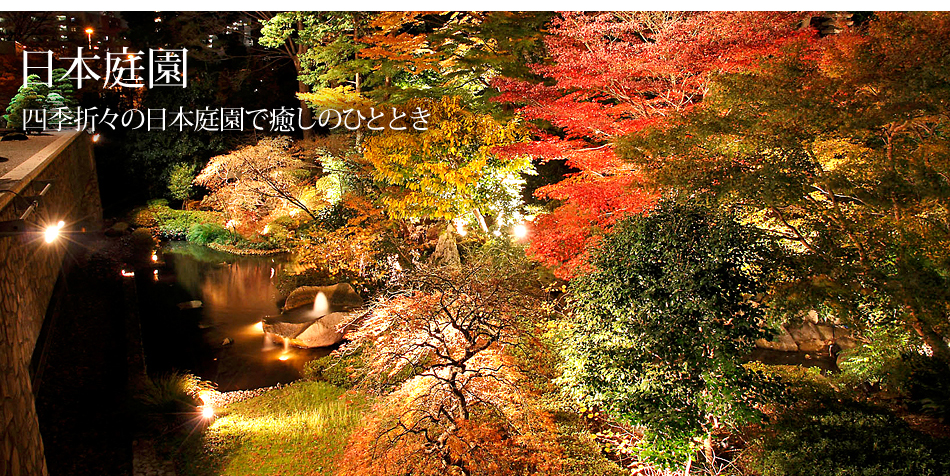 日本庭園 四季折々の日本庭園で癒しのひととき